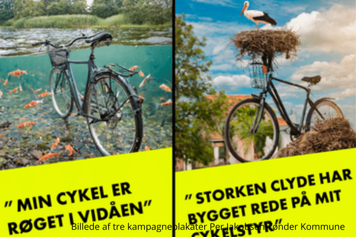 Billede af tre kampagneplakater Per Jakobsen Tønder Kommune