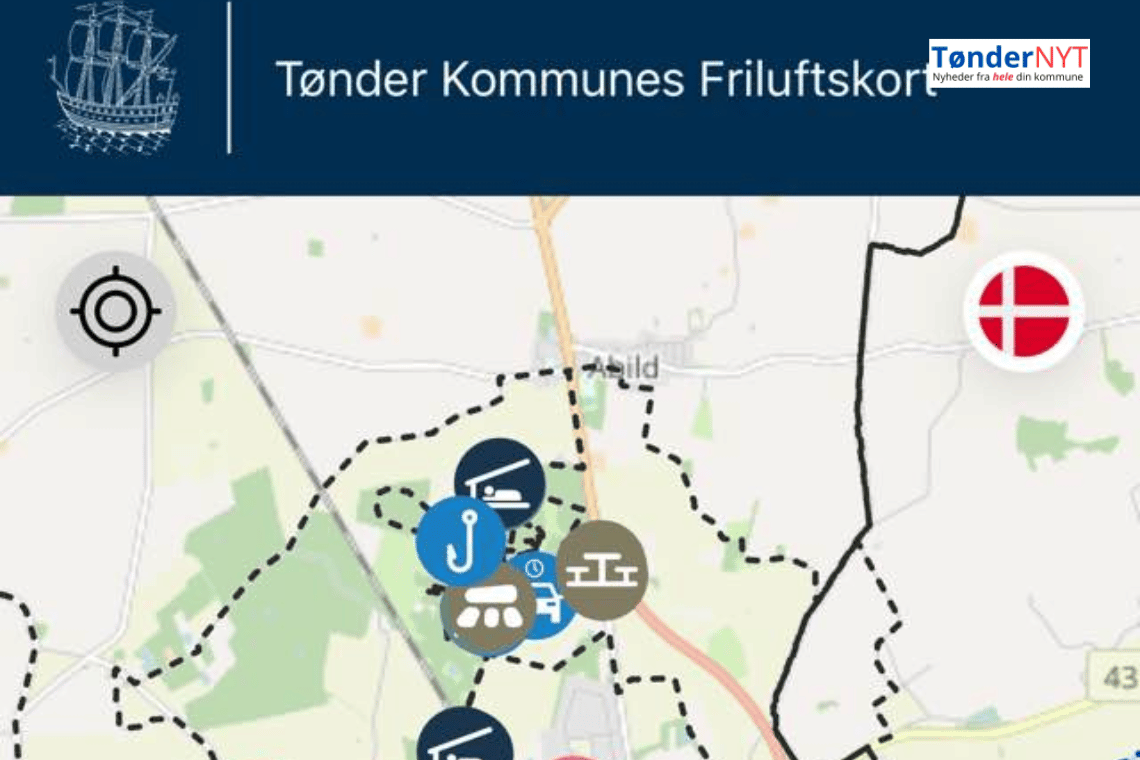 Tønder Kommune lancerer digitalt friluftskort